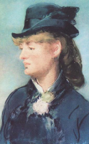 Edouard Manet Le Modele de la serveuse des Folies Bergeres oil painting image